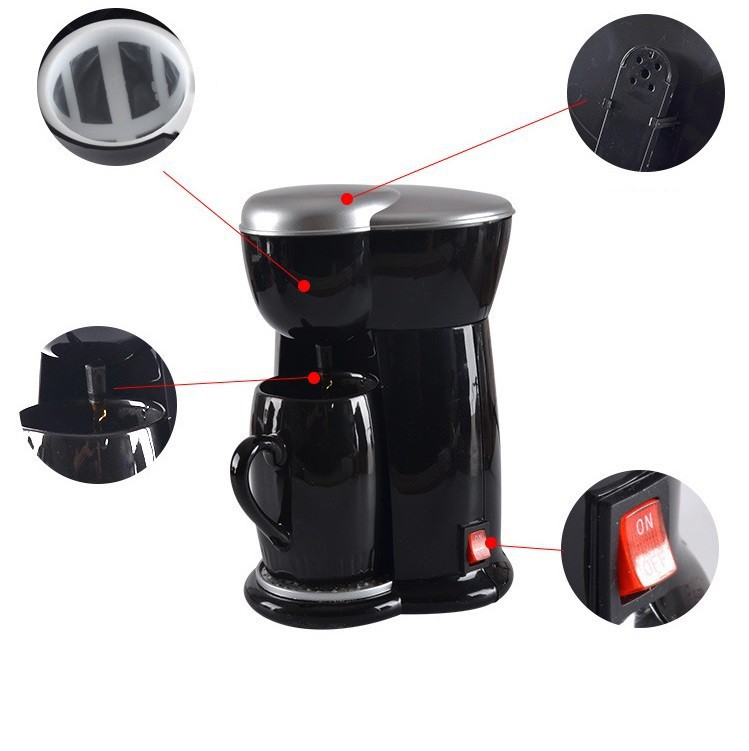 [HCM]Máy pha Cafe bán tự động nhỏ giọt HOMEZEST
