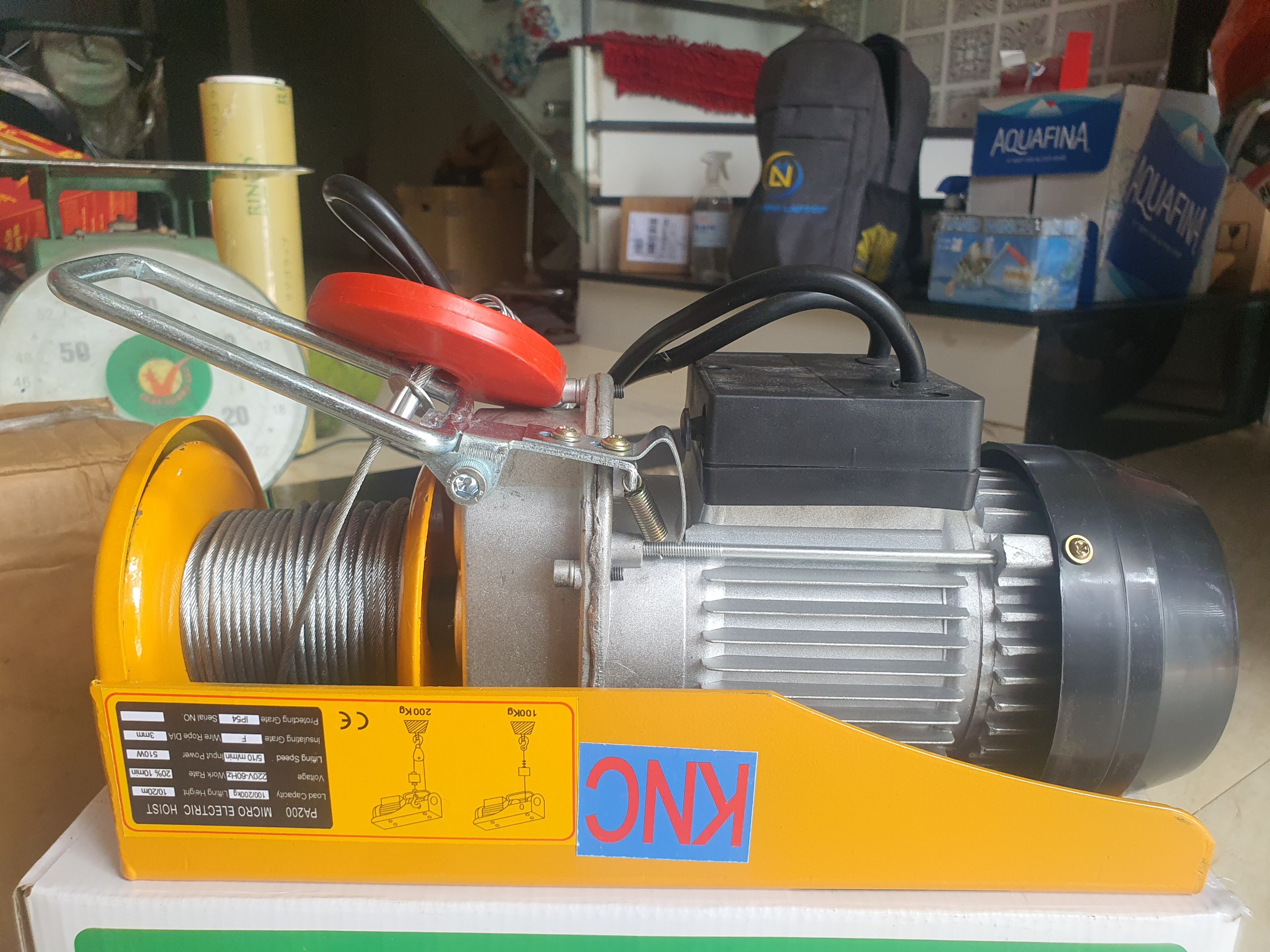 MÁY TỜI TREO PA200 - Cáp 20m
