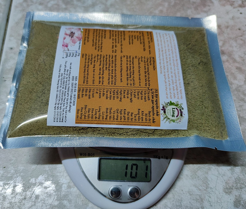 [HCM]Bột cám gạo nghệ 100g