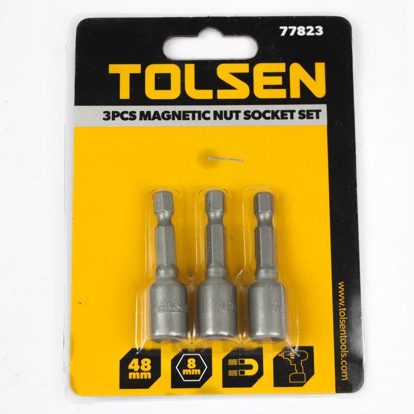 BỘ 3 VÍT BẮN TÔN ( CÓ TỪ ) 8mm TOLSEN 77823