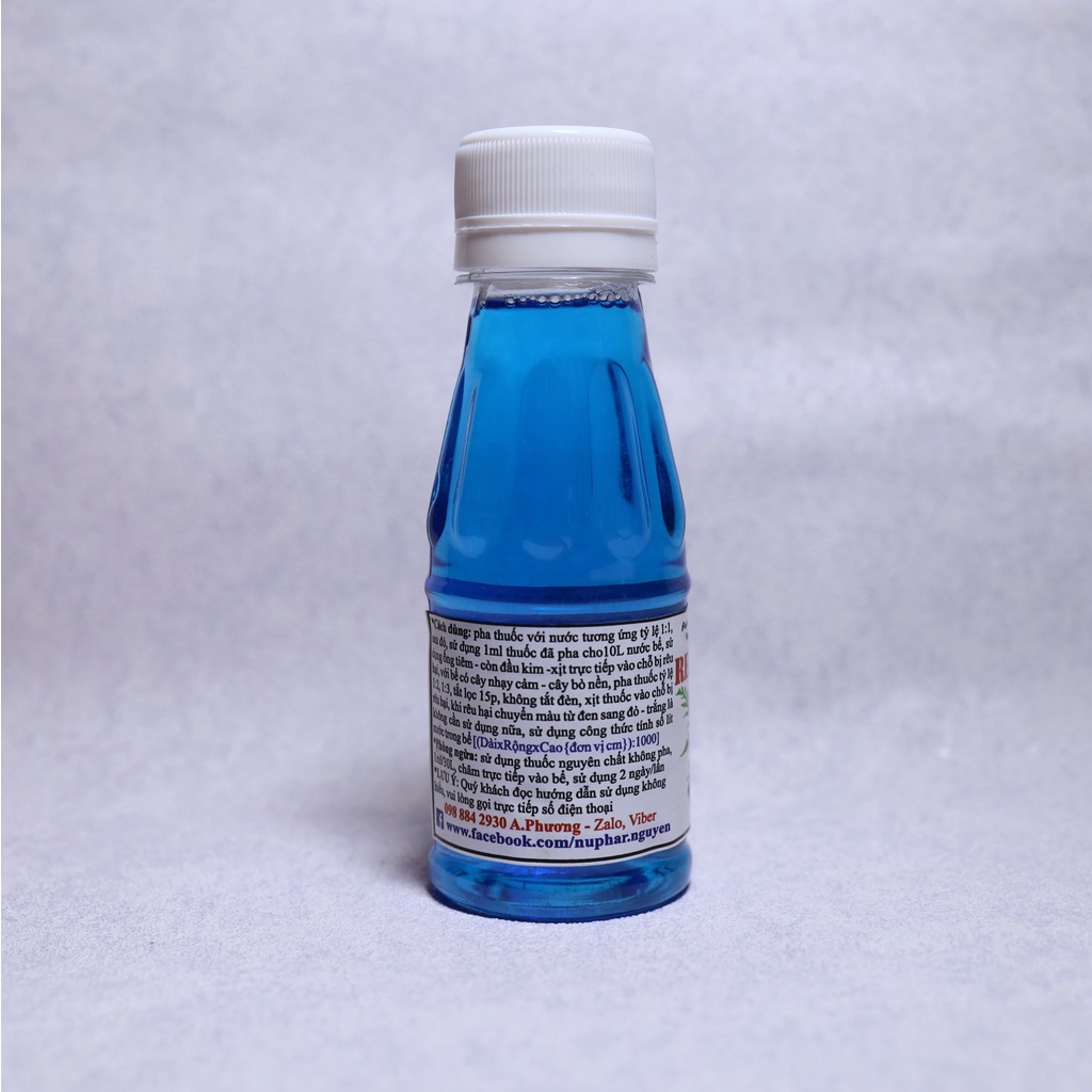 Diệt rêu hồ thủy sinh , Nuphar remove BBA