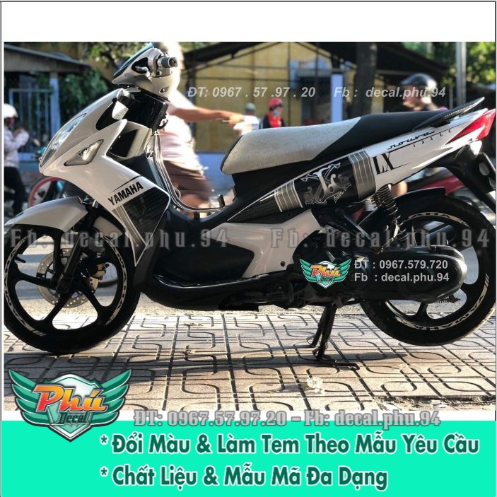 Tem rời Novo Lx Trắng đen