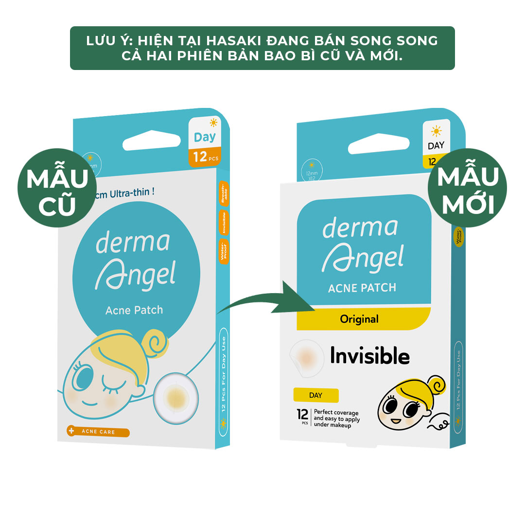Miếng Dán Mụn Derma Angel Hasaki Sản Phẩm Chính Hãng