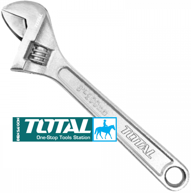 Mỏ lết 200mm 8inch độ rộng Max 30mm CS KENDO 15132