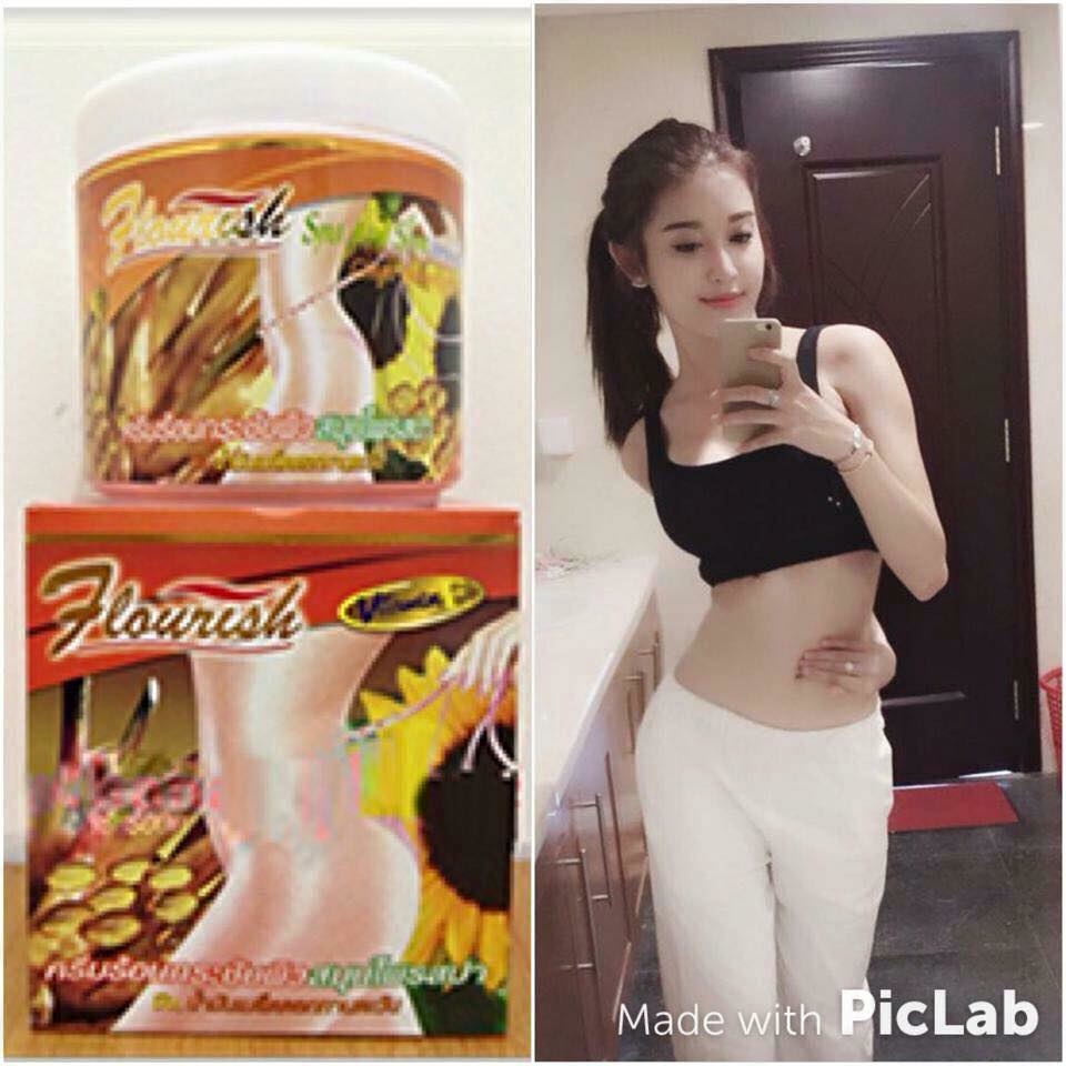 Kem đánh tan mỡ body Flourish Thái Lan 500gr