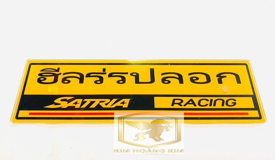 Bảng tên Thái gắn Satria Siêu Rẻ bền đẹp