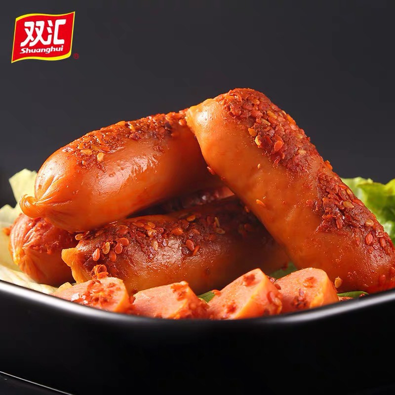 2 Chiếc Xúc xích ngô, cay ăn liền thơm ngon