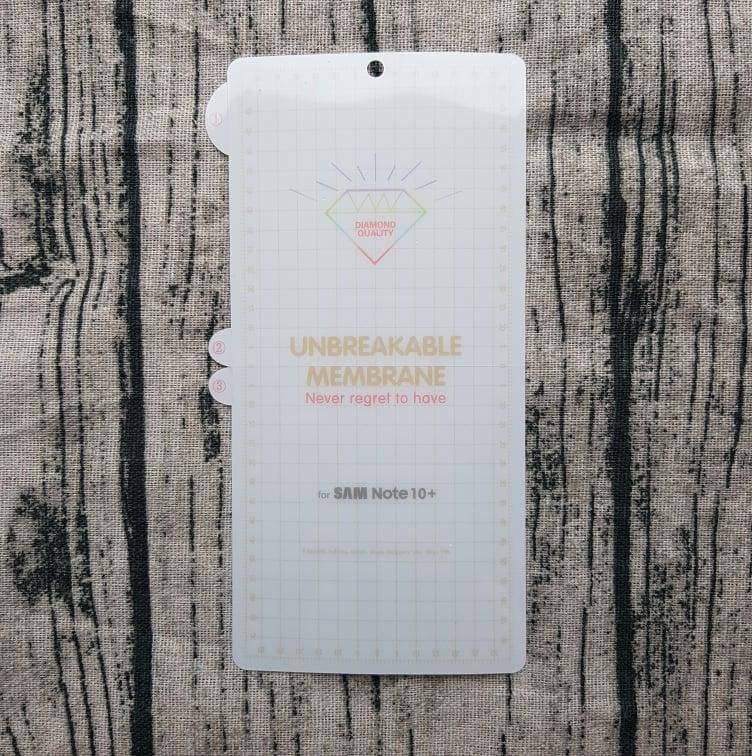 Bộ dán full mặt trước, sau PPF cho Samsung Note 10 Plus