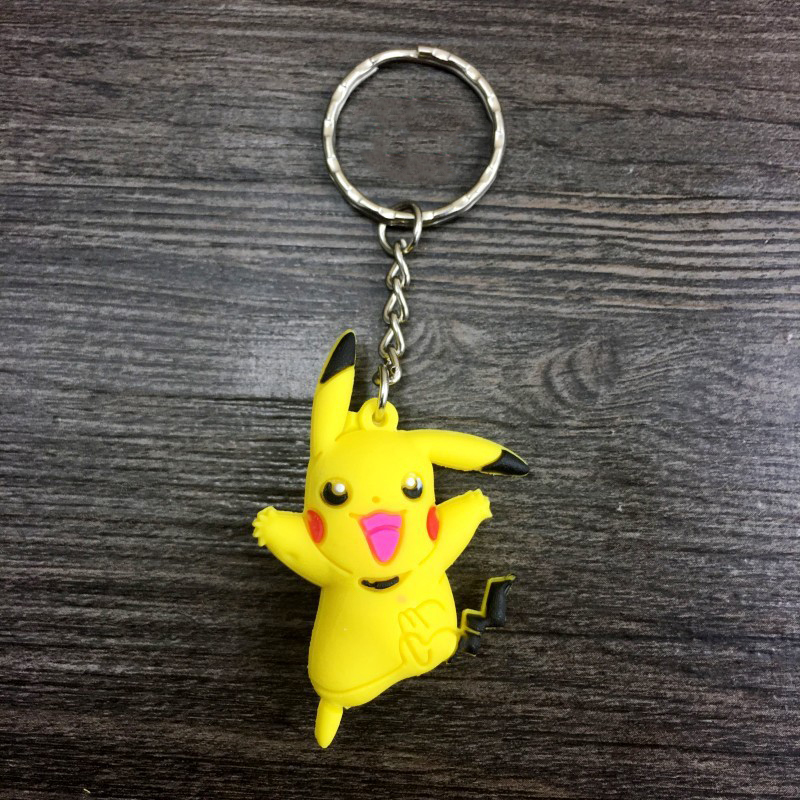 Móc khóa pokemon pikachu pokemon ball dễ thương