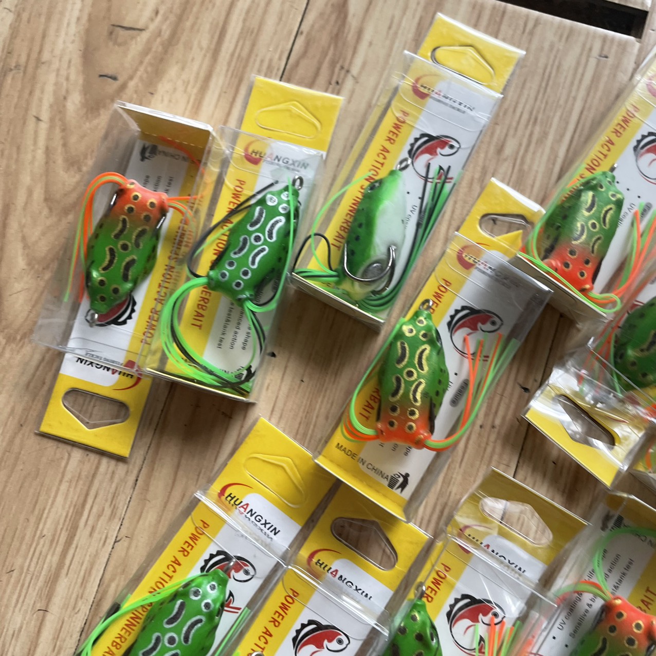 Mồi câu lure nhái hơi giá rẻ