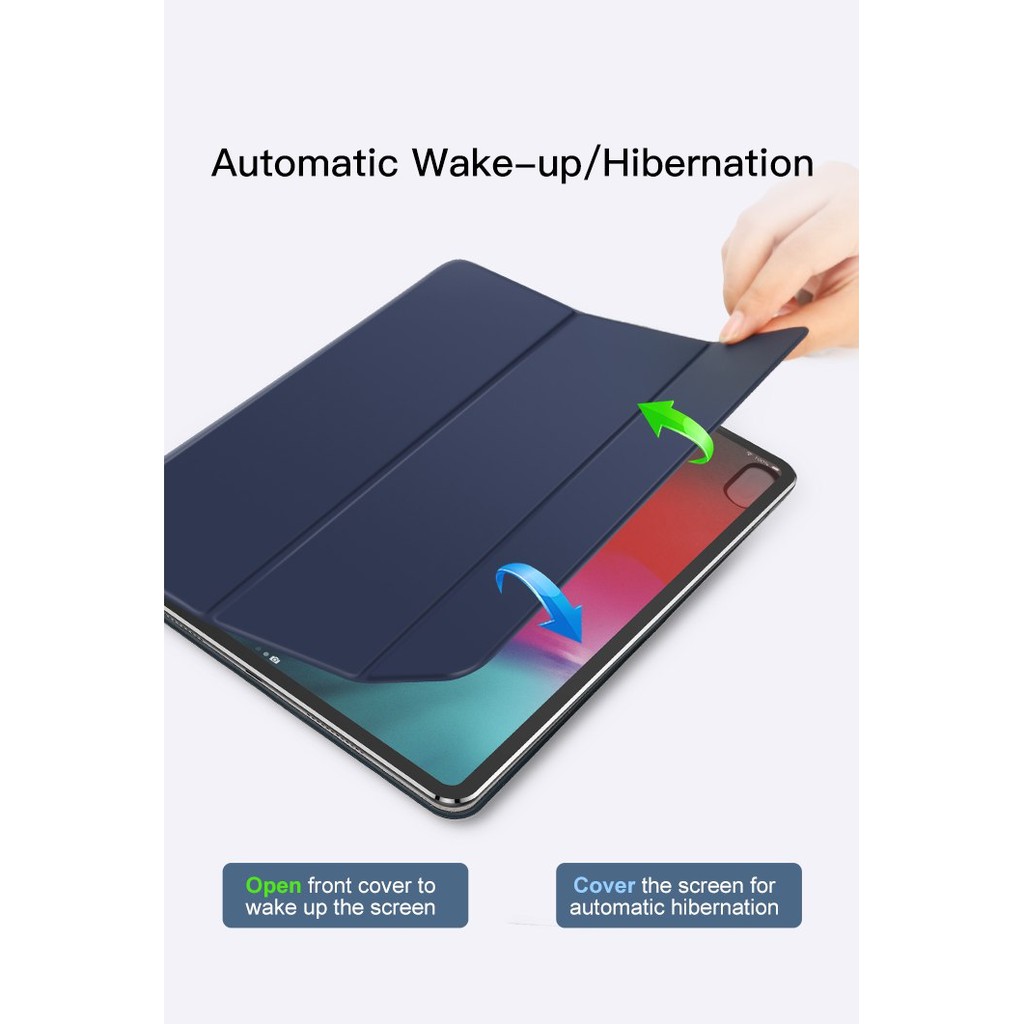 Bao da Baseus Simplism Y-Type Leather cho iPad Pro 11/12.9 inch(2018)