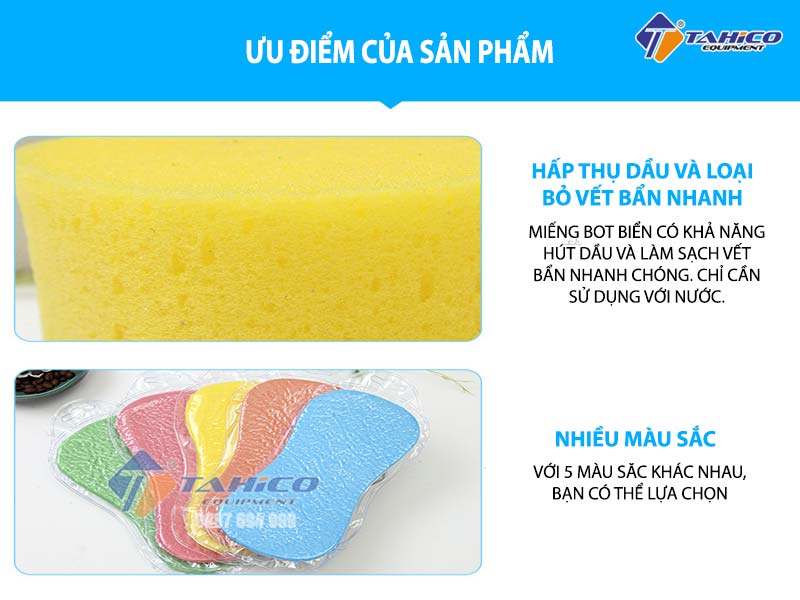 Miếng bọt biển rửa xe hút chân không