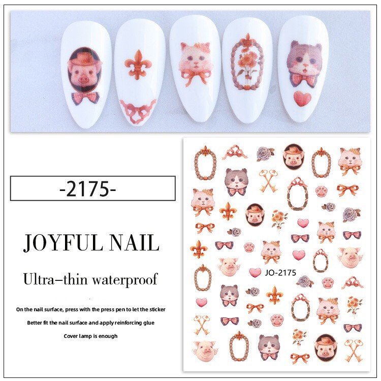 Sticker trang trí nail -JO