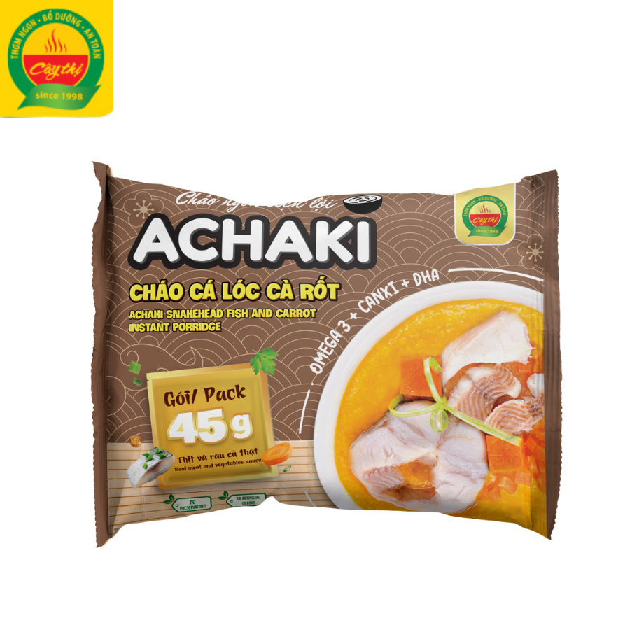 Cháo Achaki Đủ Vị Cây Thị