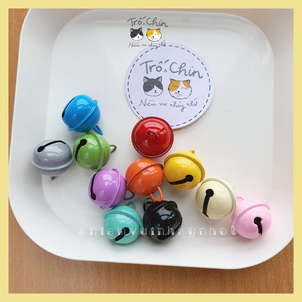 Chuông trang trí 22mm nhiều màu để lựa chọn