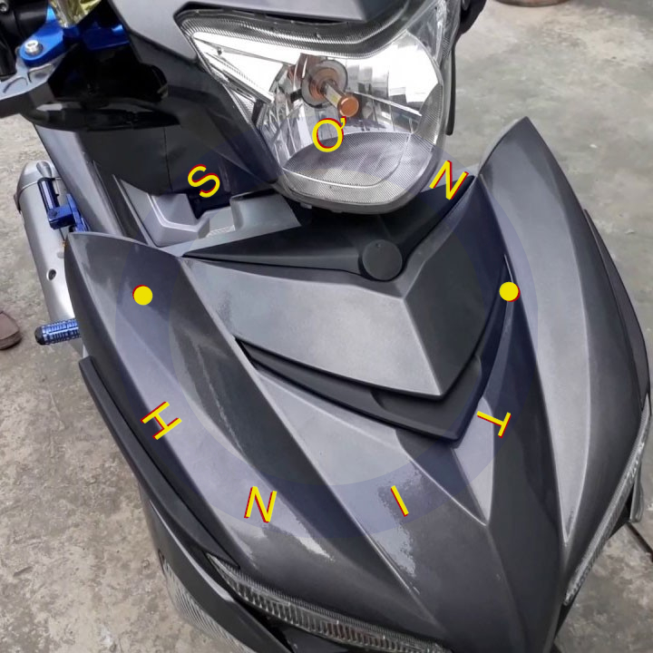 Sơn samurai màu xám lông chuột, xám tối ánh kim k414