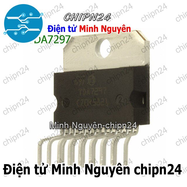 [1 con] (DIP) IC TDA7297 Multiwatt-15 (IC Khuếch đại âm thanh) - HH001124