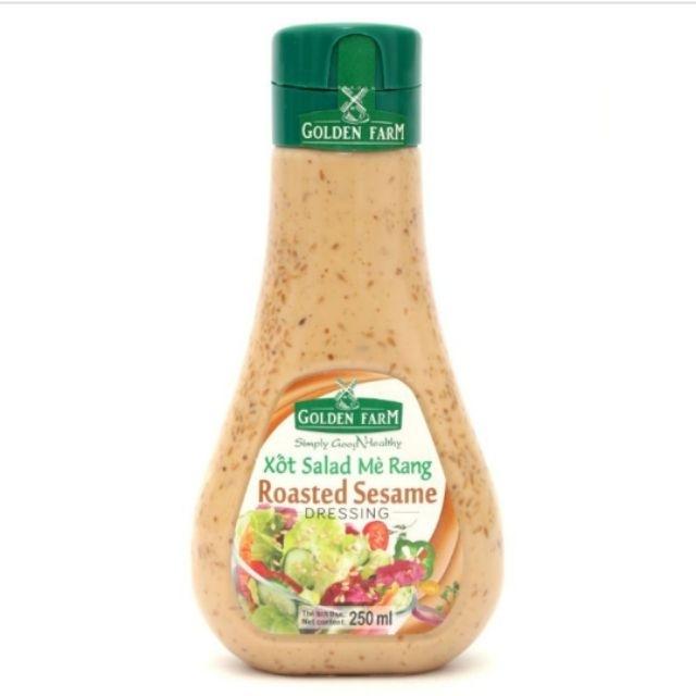 Sốt mè rang Golden Farm 250g trộn salat