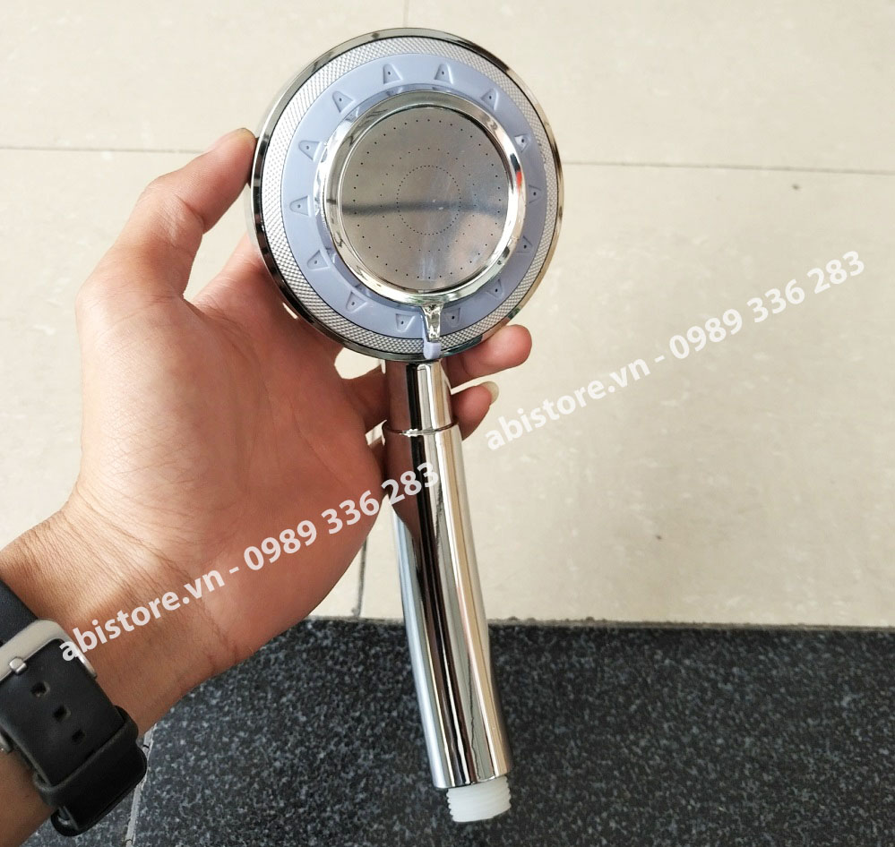 [TĂNG ÁP MẠNH MẼ] BÁT SEN CHỈNH CHẾ ĐỘ NƯỚC MASSAGE TAY SEN NHỰA MẠ BÁT SEN TẮM TRÒN