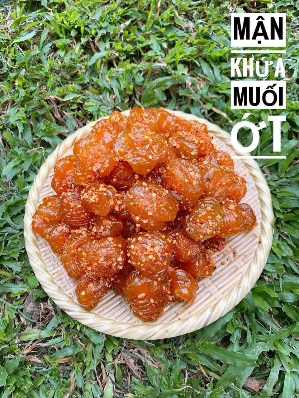 Mận khía dẻo Hà Nội 500gr gói kèm muối tôm