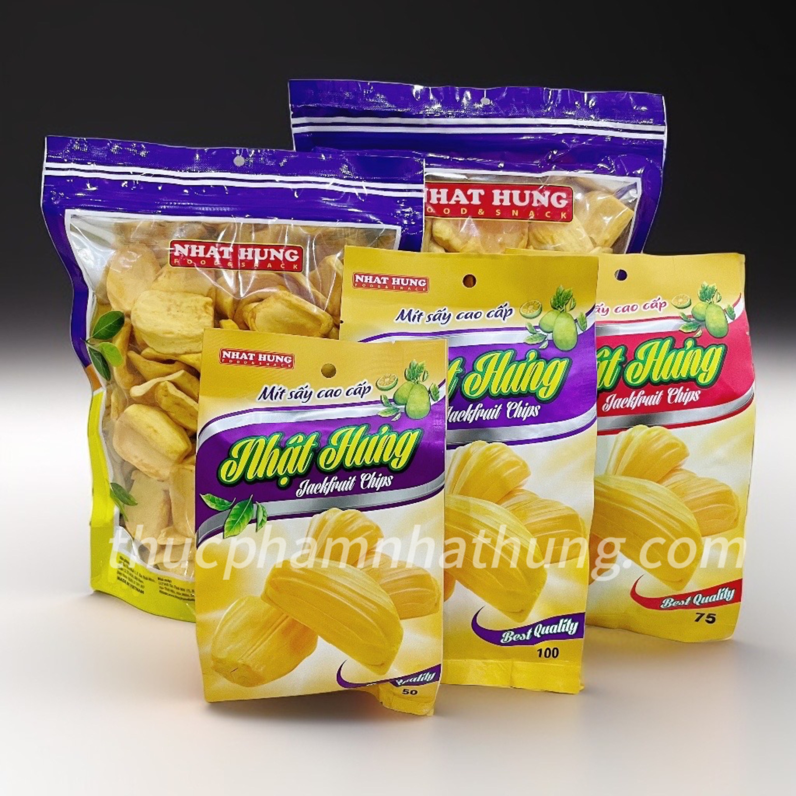 Mít Sấy Giòn Nhật Hưng 500gram
