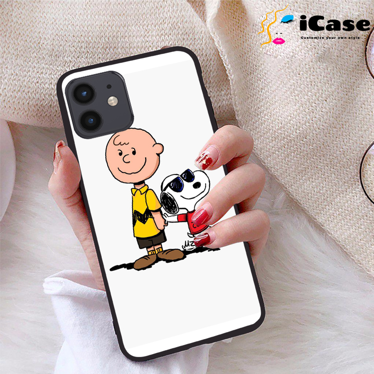Ốp lưng iPhone 12 viền dẻo TPU BST Snopy