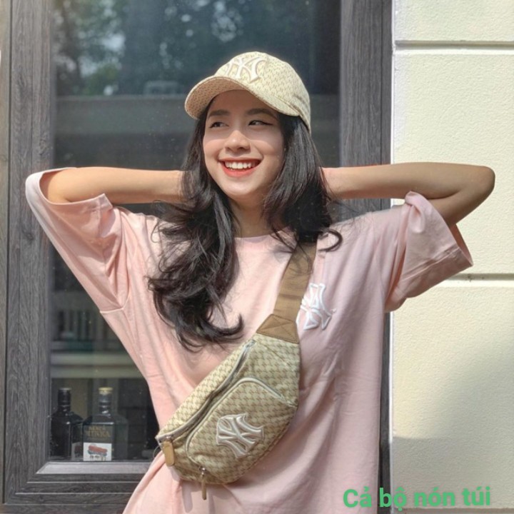 Túi Đeo Chéo NY + Nón Kết NY Siêu Chất TT071