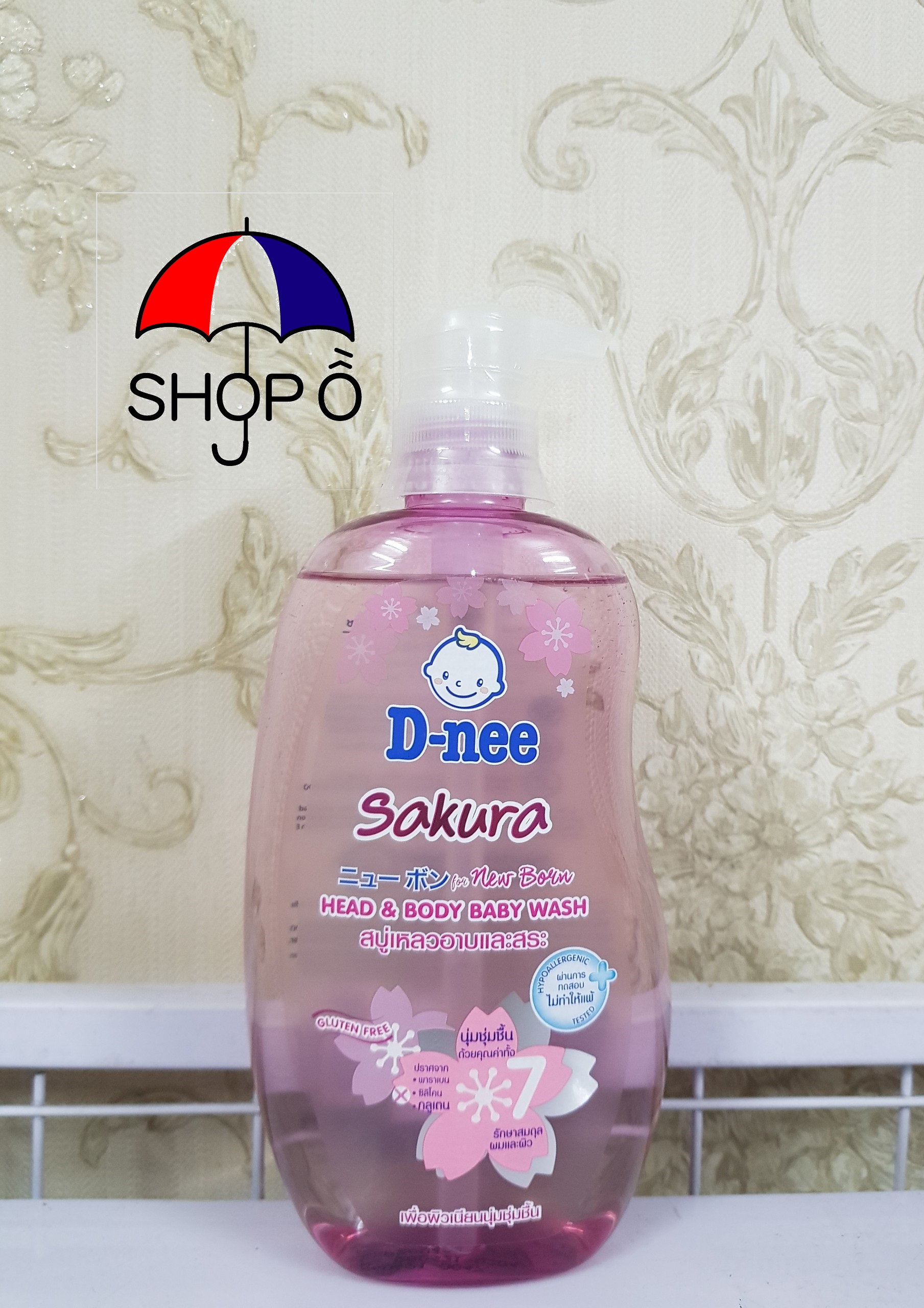 [HCM]Sữa tắm gội toàn thân cho bé Dnee 380ml