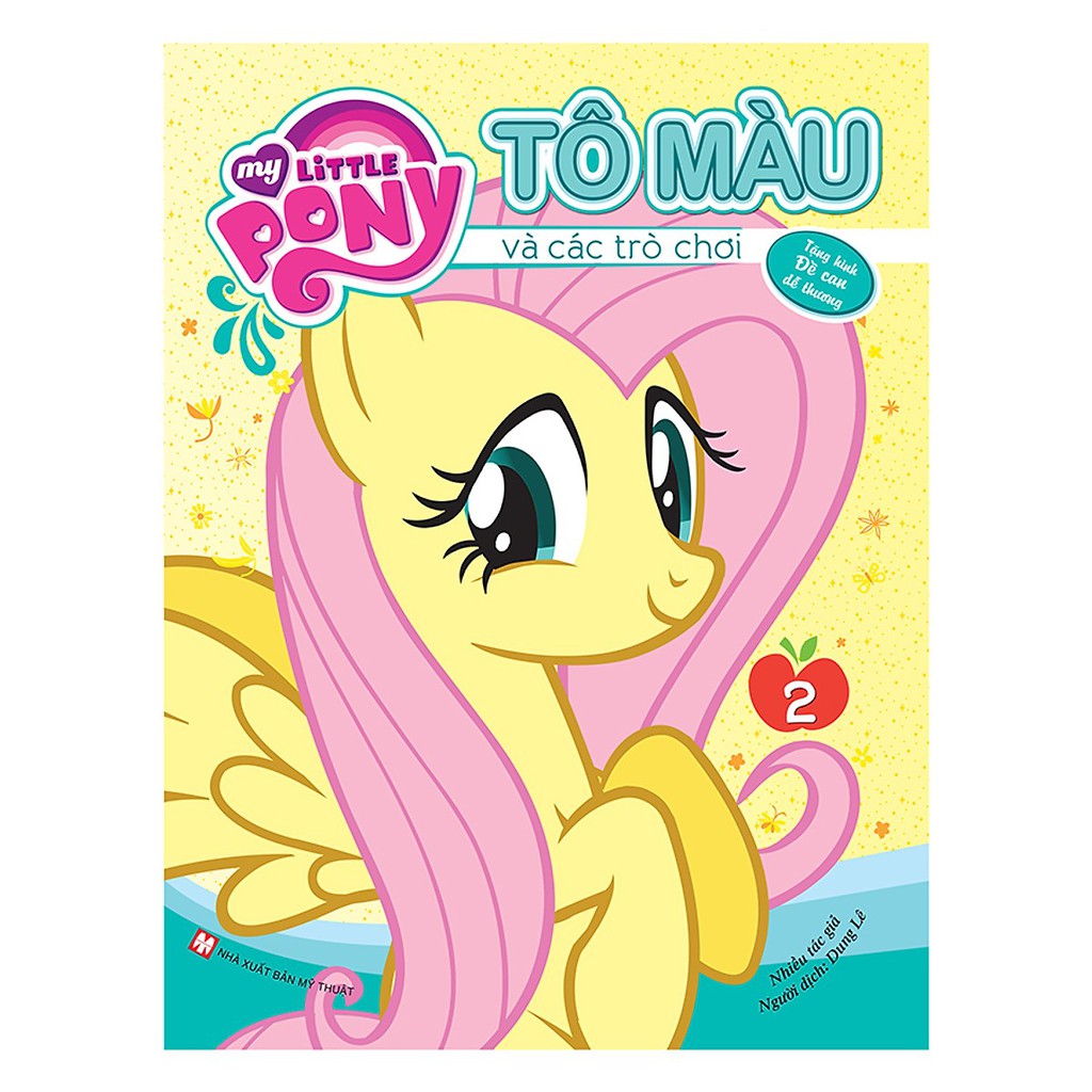 Sách - pony tô màu và các trò chơi - tập 2
