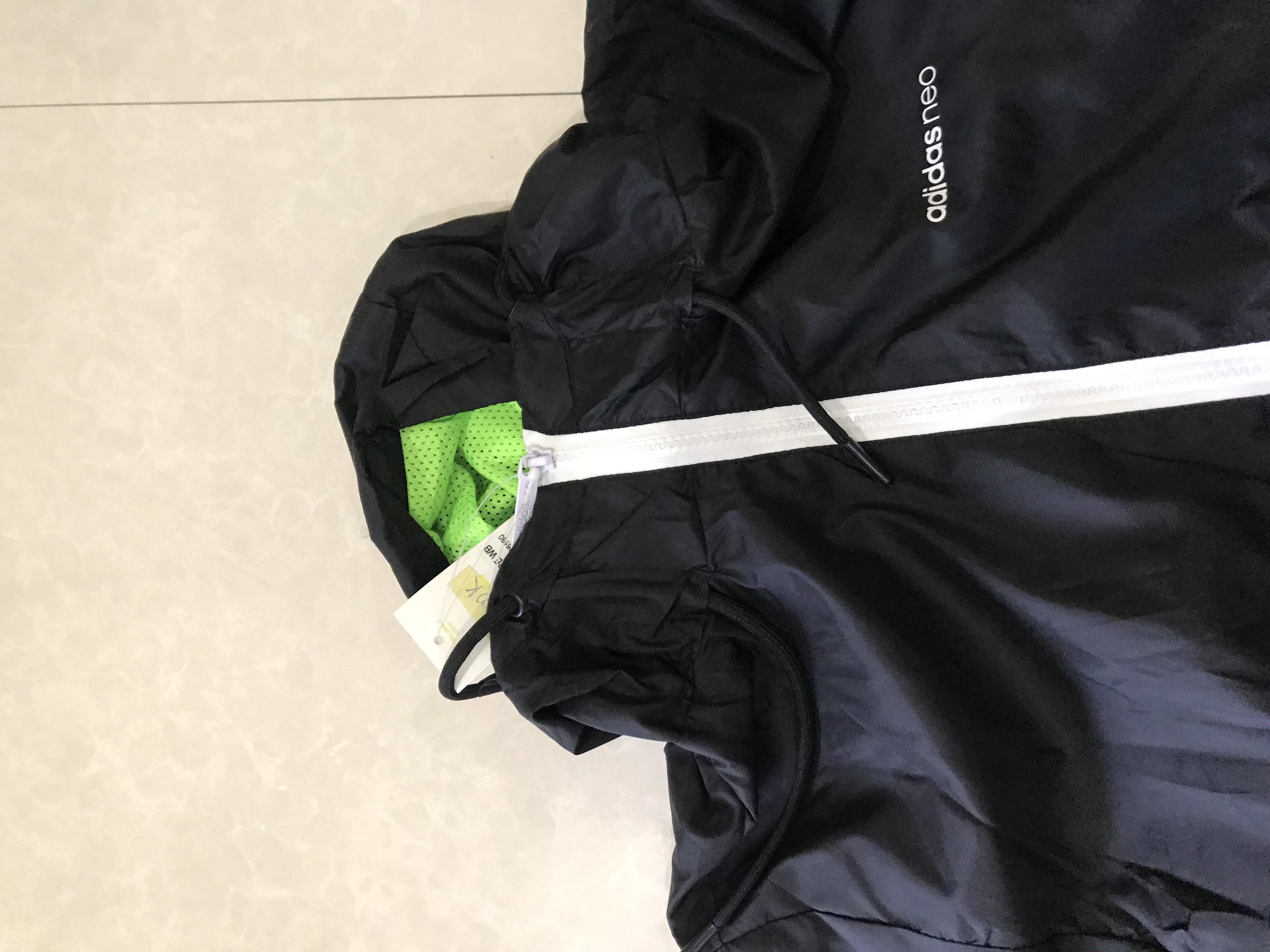 Áo khoác thể thao Adidas Neo BP6180 (xám)