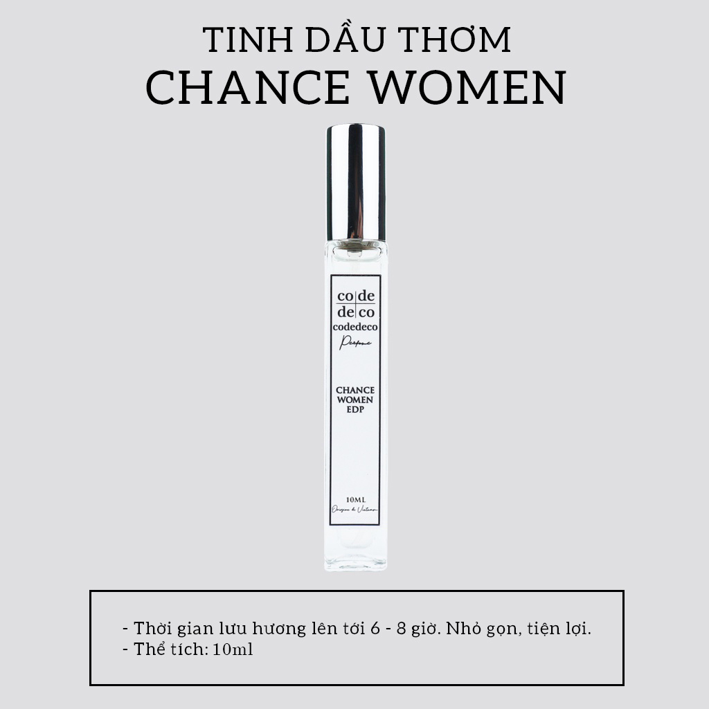 Tinh dầu thơm Code Deco Chance Women 10ml