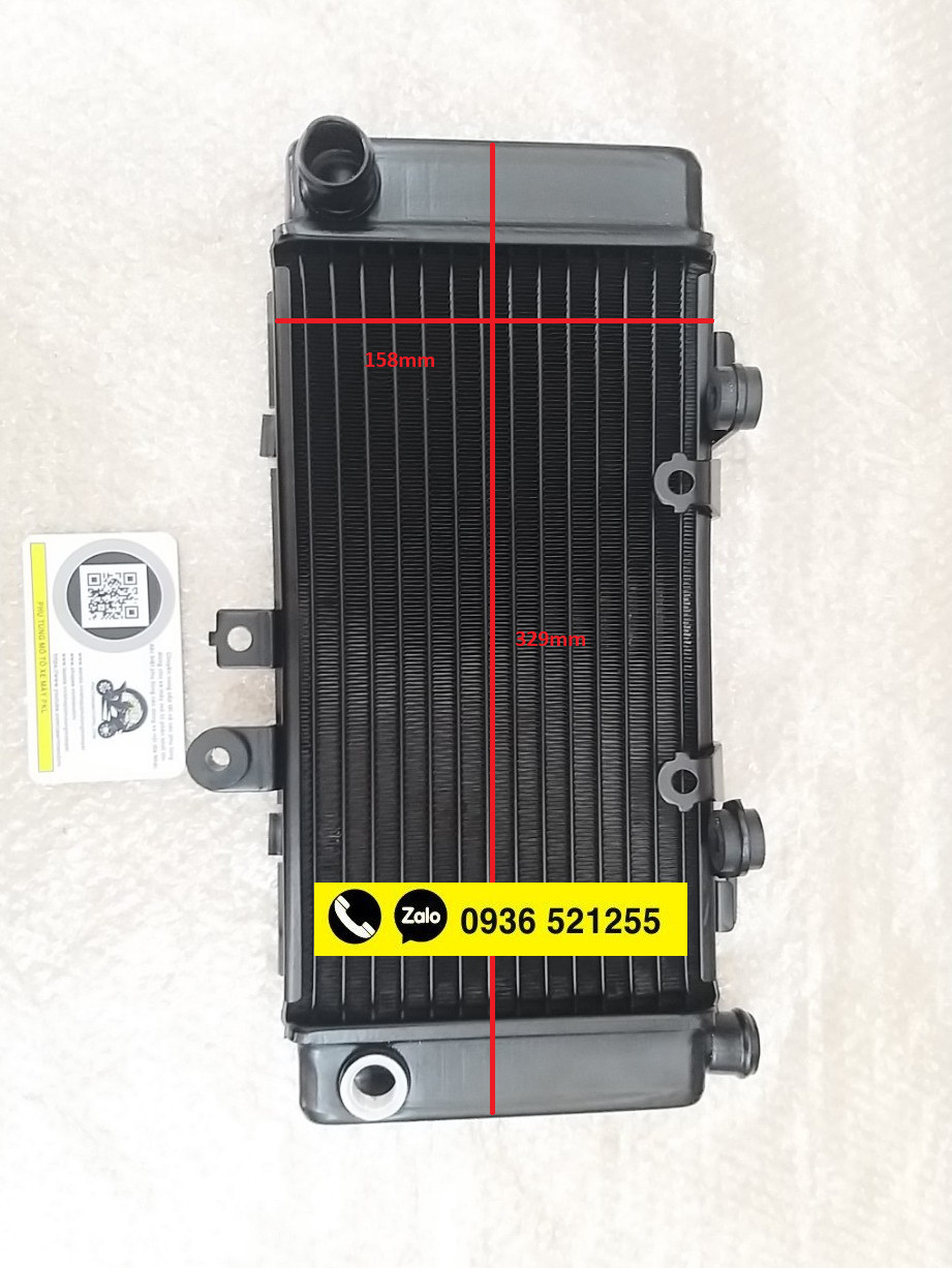 Két nước giải nhiệt làm mát Honda Hornet 250