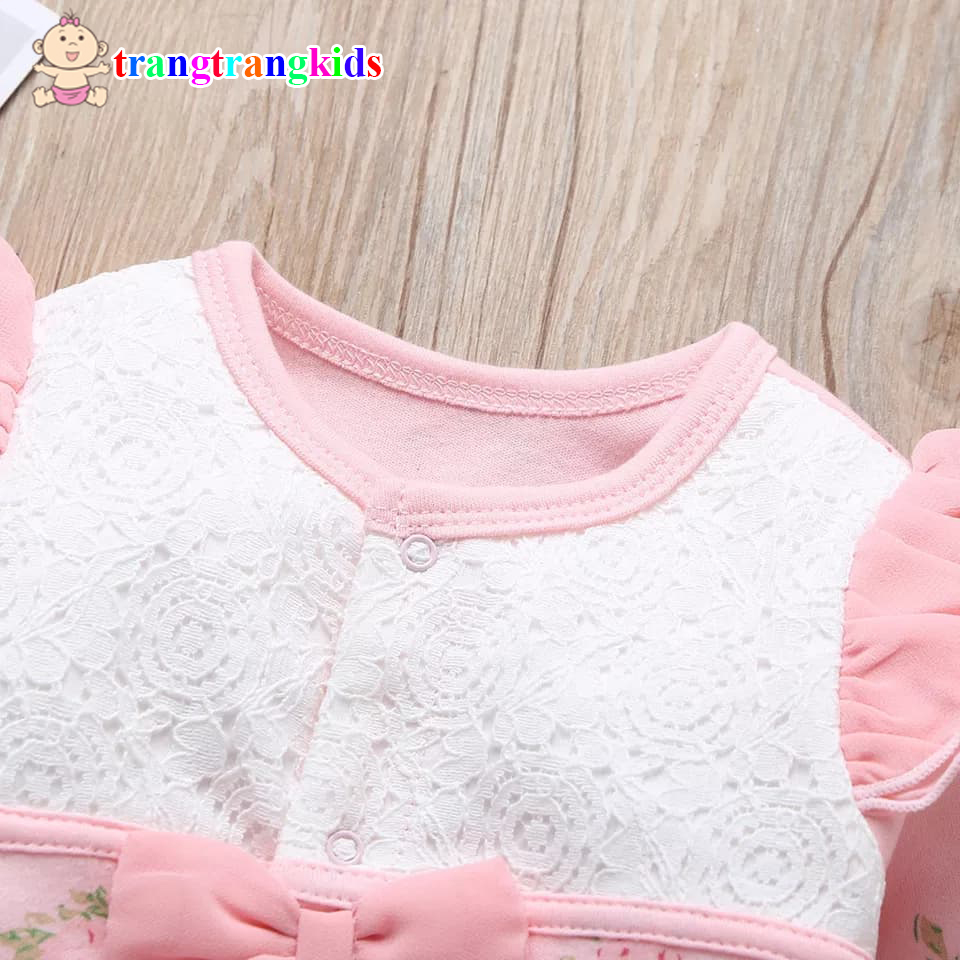 Sleepsuit- Jumpsu cao cấp cho bé 0-12 tháng (áo liền quần, áo thôi nôi, body đầy tháng, áo liền quần cho bé trai bé gái bé gái) (trangtrangkids)