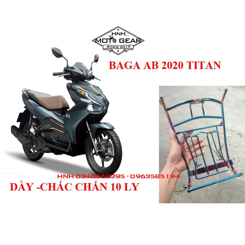 Baga Inox Màu Titan Cho Airblade ( AB ) 2020