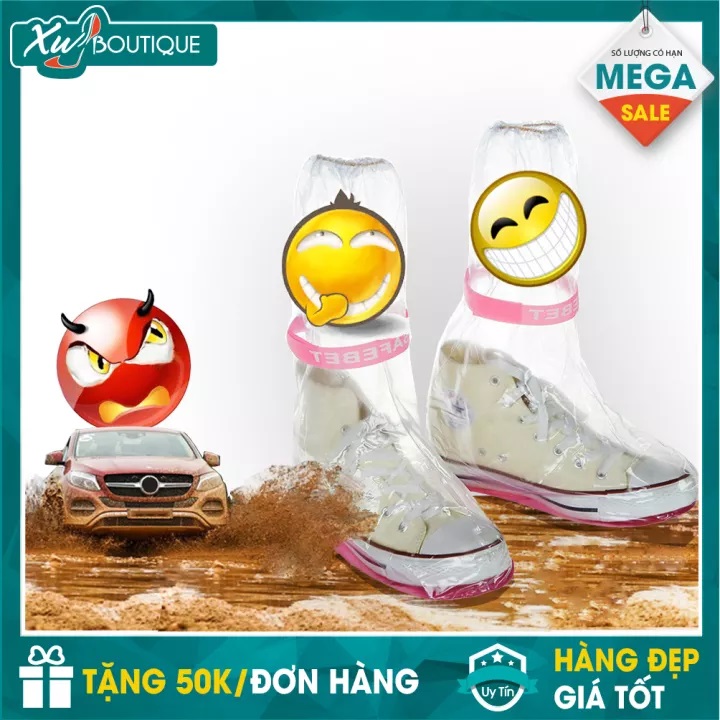 Ủng Bọc Giày Chống Bẩn Đi Mưa
