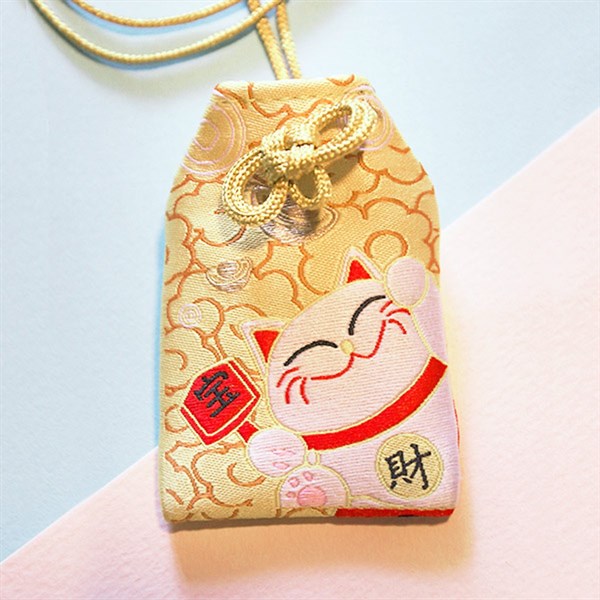 [HCM]Túi Gấm Omamori May Mắn Cam