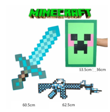 [HCM]Combo kiếm sung minecraft kim cương
