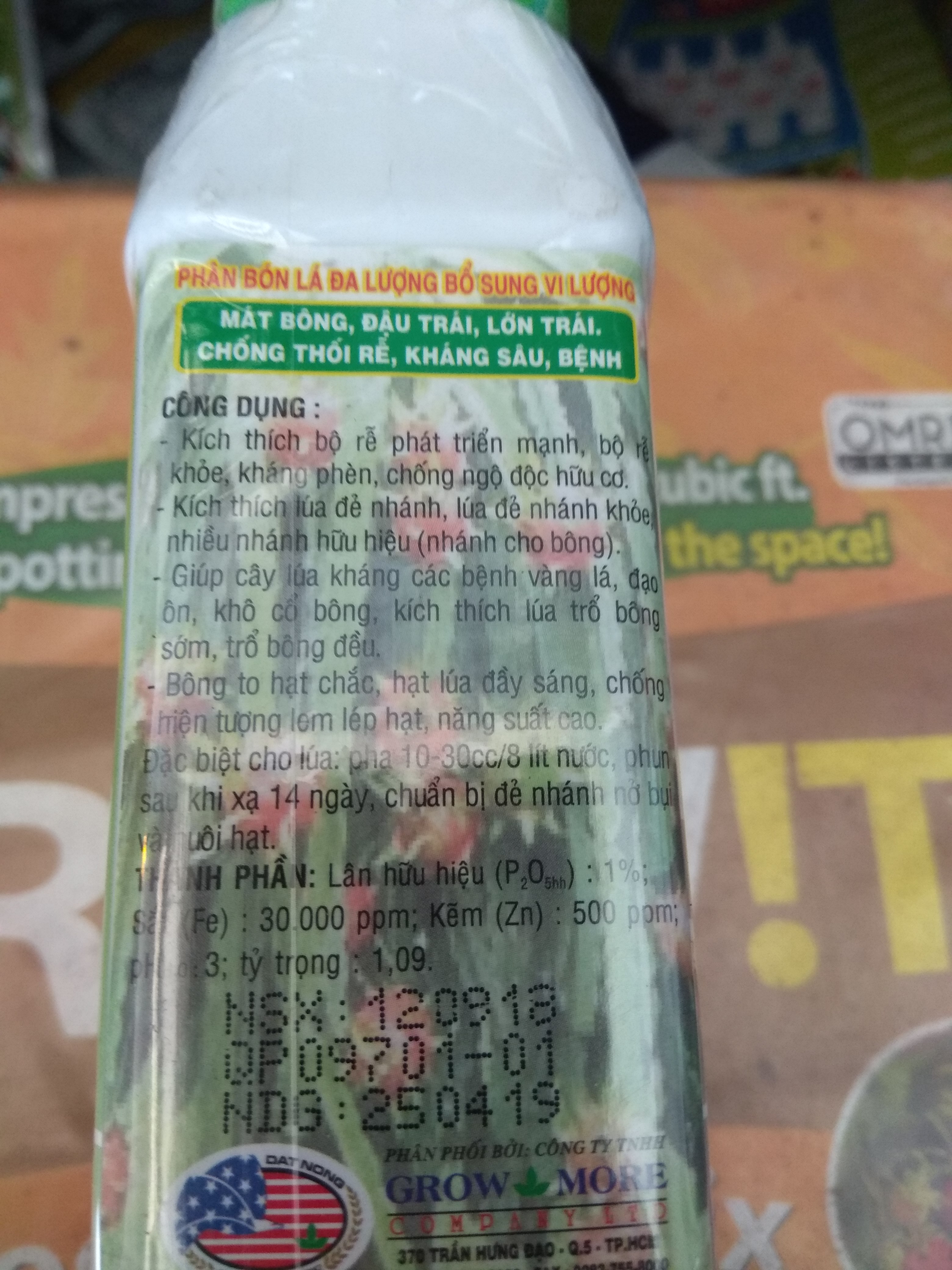 [HCM]Phân bón lá ROOT PLEX - chai 500 ml