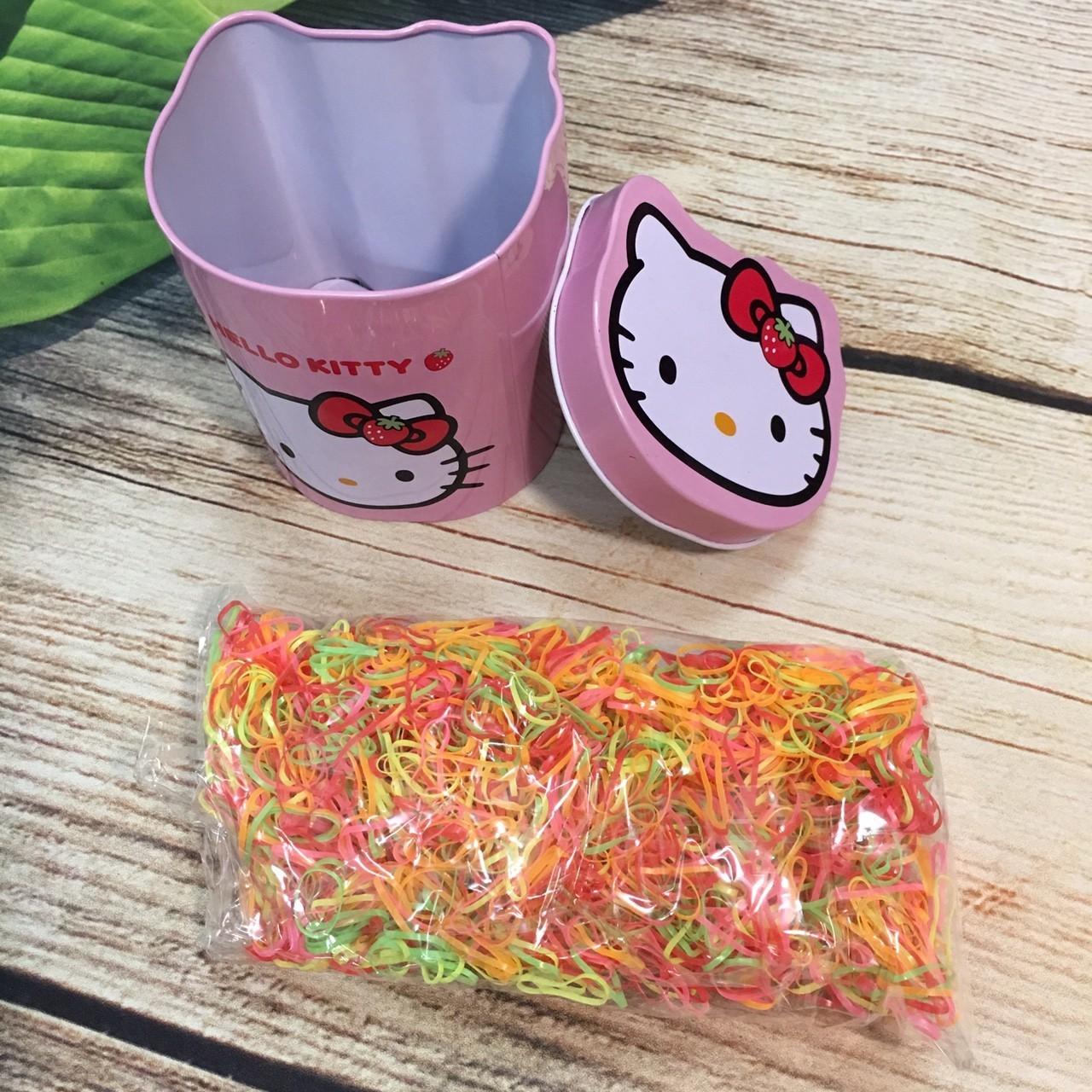 Hộp chun buộc tóc Helo Kity cho bé gái