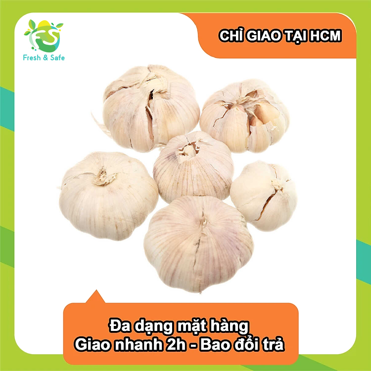 [Chỉ Giao HCM] Tỏi Củ - 200g