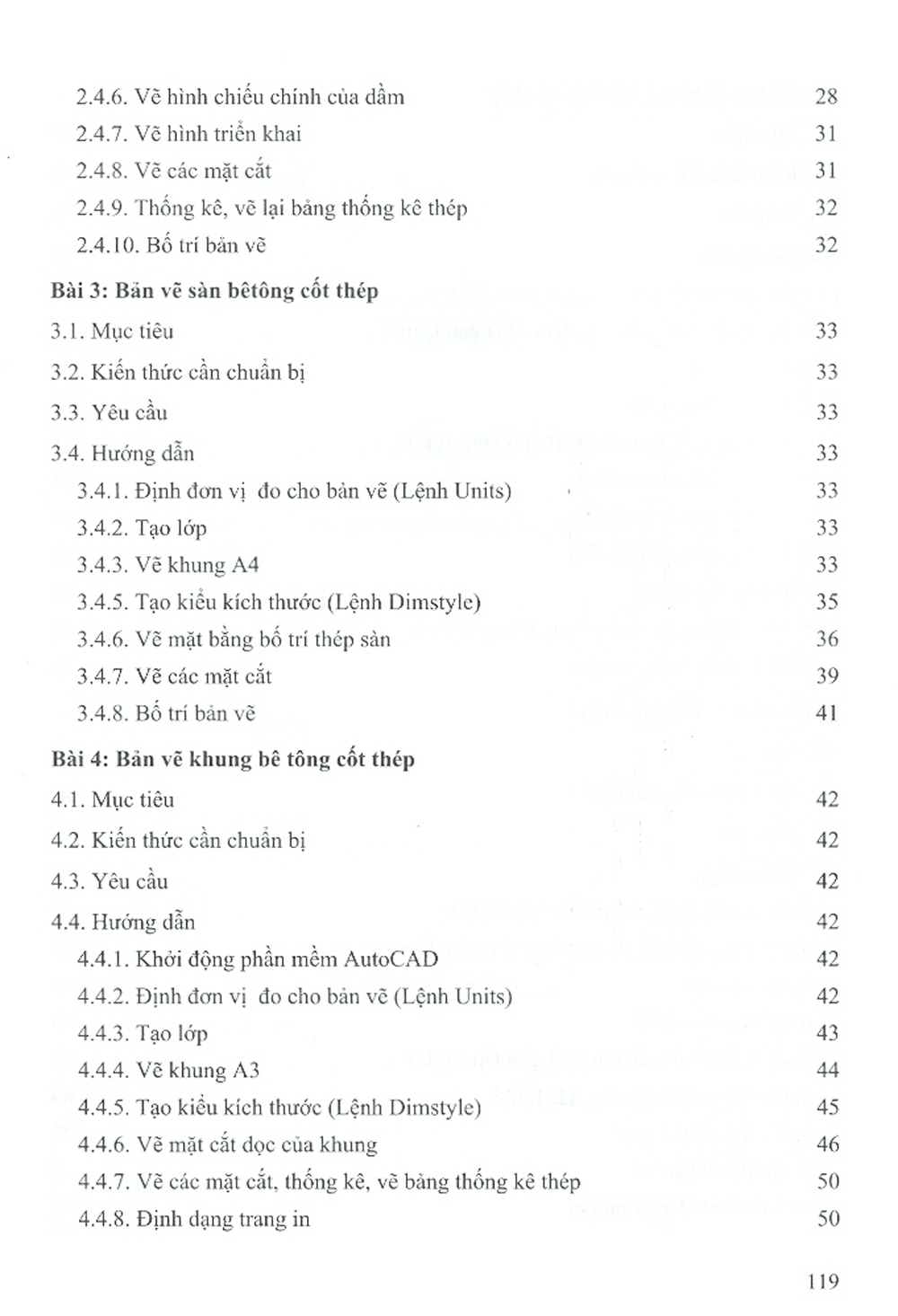 Bài Tập Vẽ Kỹ Thuật Xây Dựng