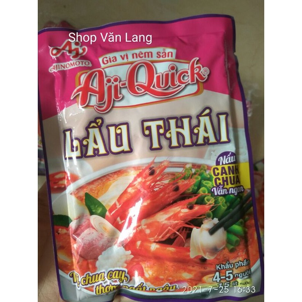 Gia vị lẩu thái Aji Quick chua cay gói 50g