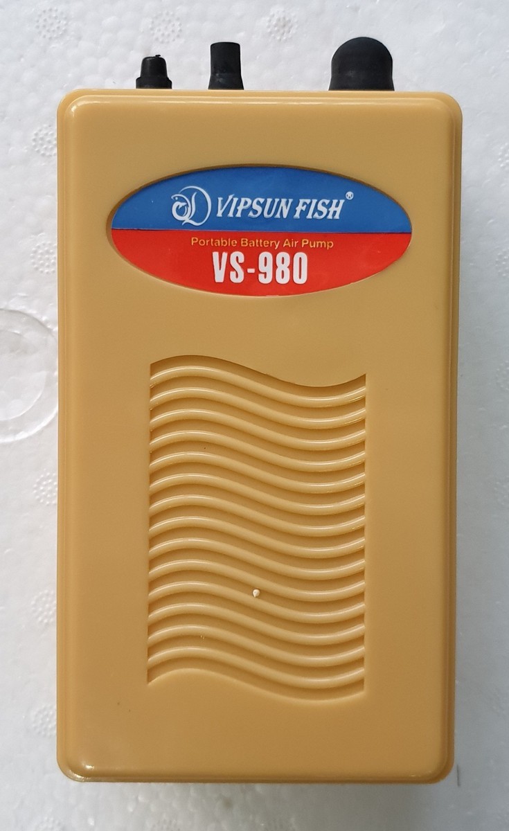 Máy sủi oxy pin Vipsun 980 - HÀNG CÔNG TY