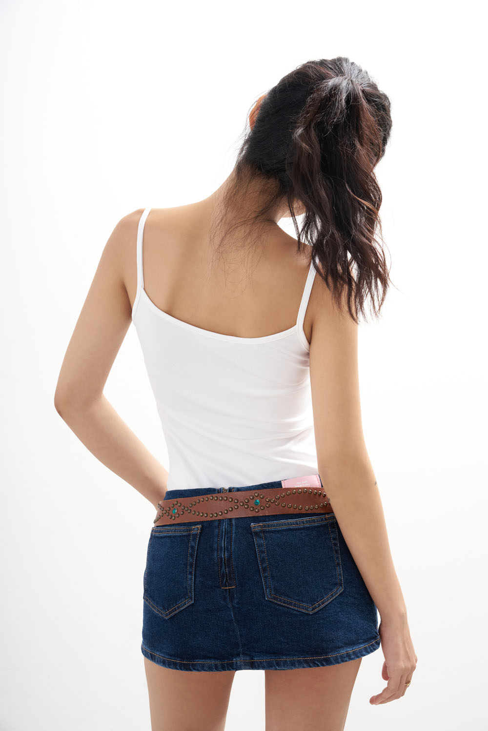 [OUTLET SALE] DOTTIE - Áo hai dây vải thun - T0733