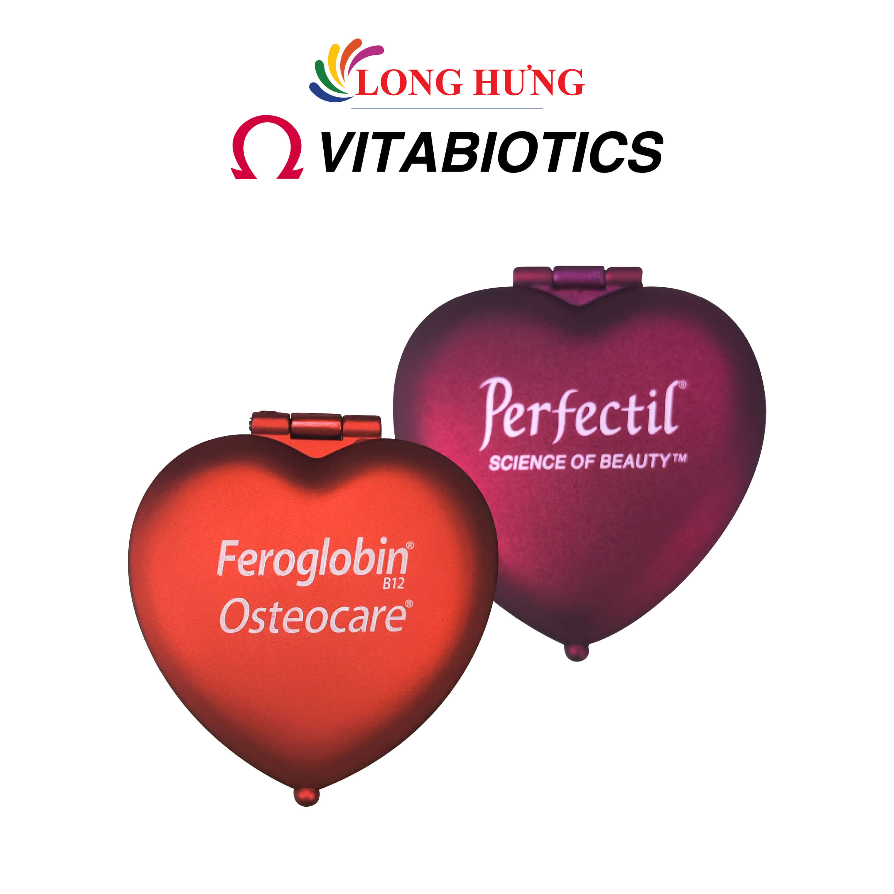 [HB GIFT] Gương gập mini Vitabiotics