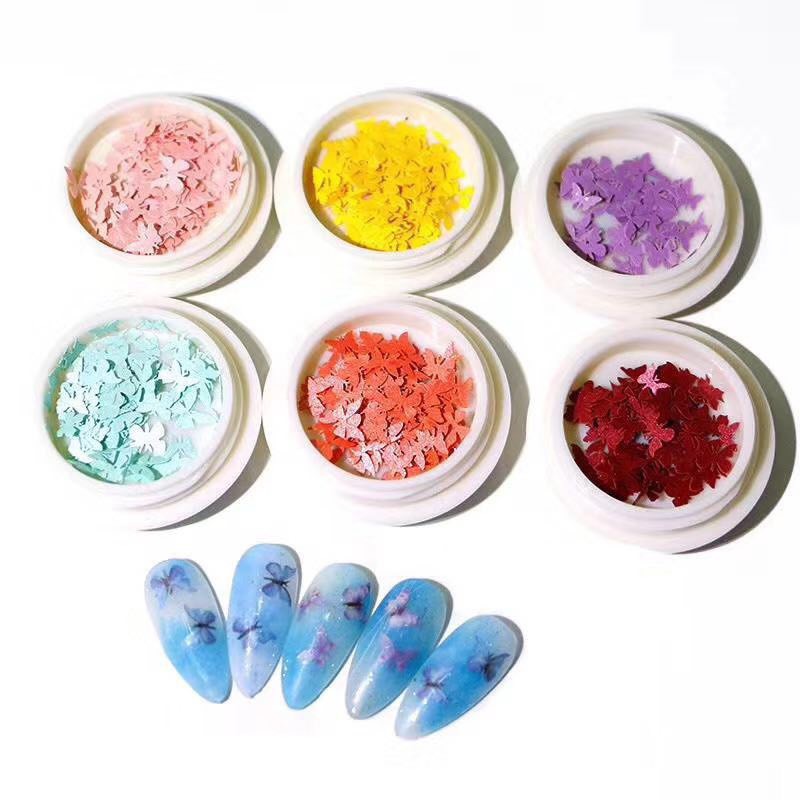 Nail hoa bướm trang trí nail - sinailmi