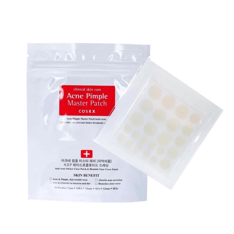 [CHÍNH HÃNG]Miếng dán mụn Cosrx Acne Pimper Master Patch 24 miếng anvishop