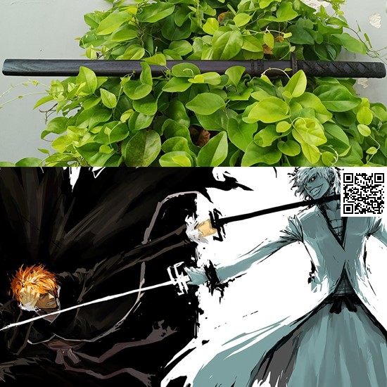 Mô hình Katana kiem go Bokken mô phỏng dạng Bleach 1421