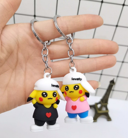 Móc khóa hình Pikachu siêu dễ thương