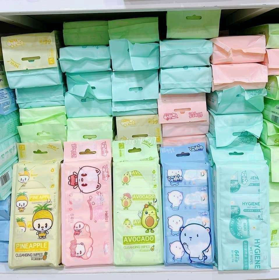 ⛔GIADUNGHOALONG⛔ Giấy ướt mini (LOẠI MINI - LOẠI 1 GÓI)